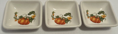 Effetti d'Arte Handmade Italy Ceramic Dipping Condiment Bowls Excellent