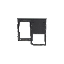 SIM microSD Card Tray Single for Samsung Galaxy A31 Black Cell Phone Repair Part
