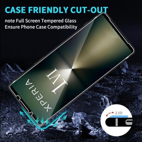 For Sony Xperia 1 VII Tempered Glass Screen Protector + Camera Lens Protective - Picture 3 of 11