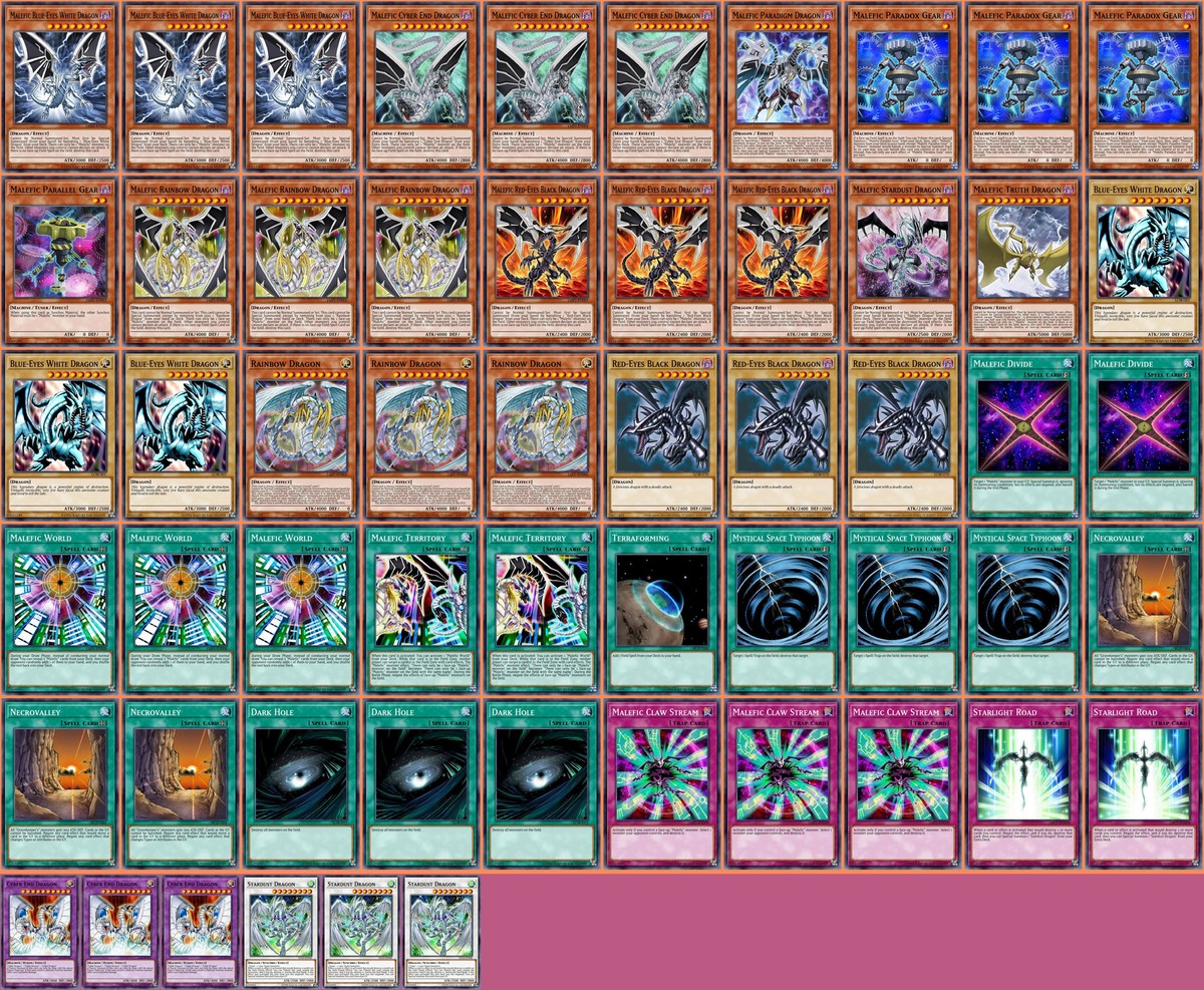 Malefic Paradox Blue-Eyes Red-Eyes Stardust Deck Yugioh | eBay Malefic Paradox Blue-Eyes Red-Eyes Stardust Deck Yugioh | eBay
