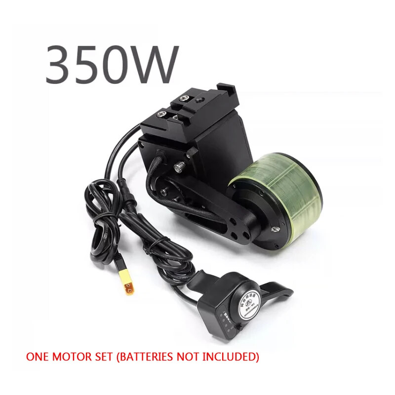 350W 48V Hanging Motor with Speed Regulator, Cycling Wheel Hub Conversion Kit
