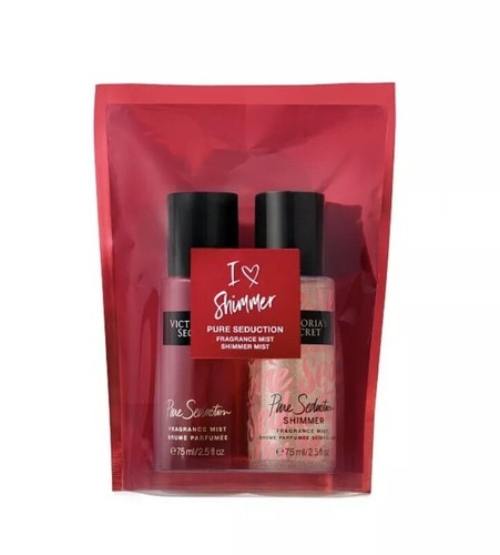 Victoria's Secret PURE SEDUCTION I Love Shimmer Fragrance Mist Gift Set