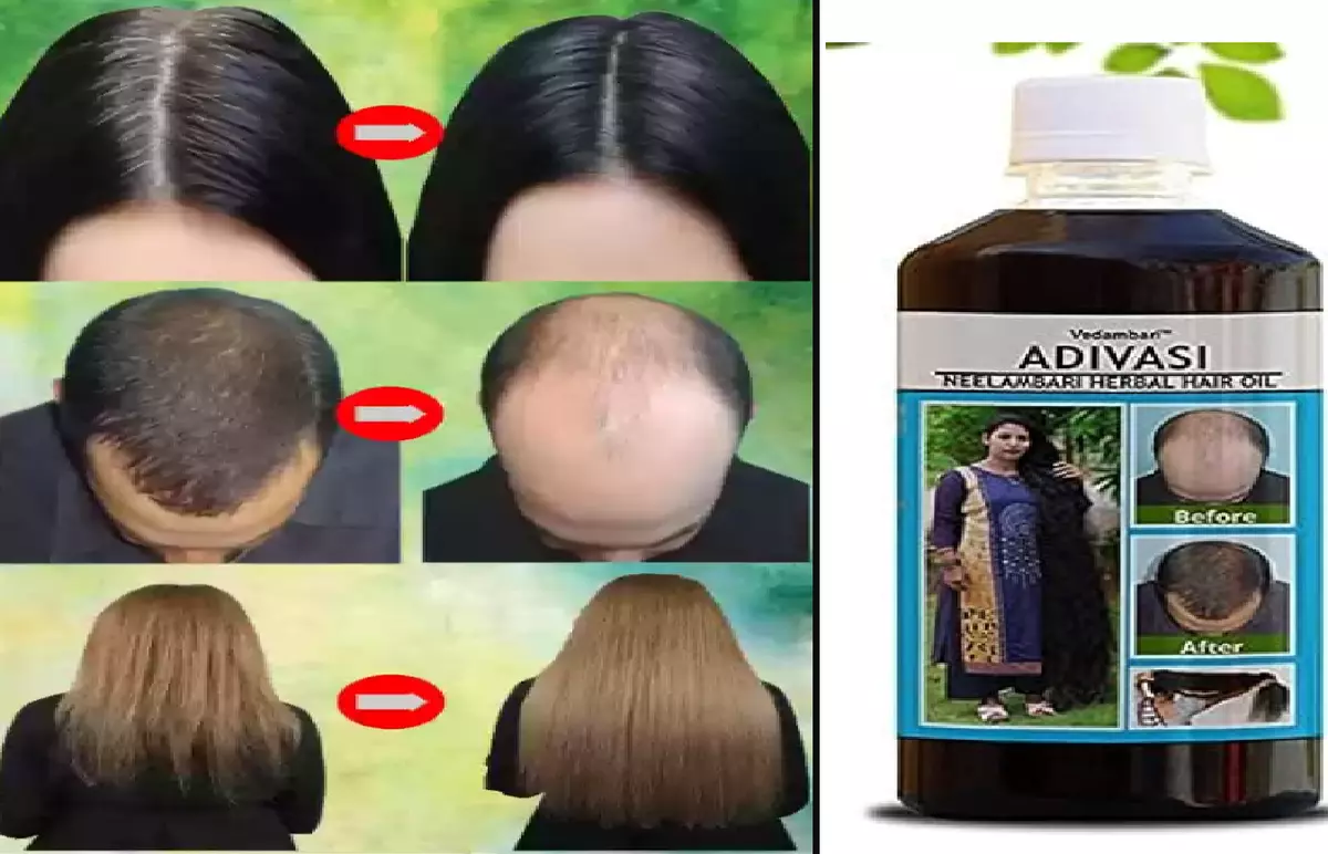 Neelambari Adivasi Ayurvedic Herbal Hair Oil 250 ml 101 types of
