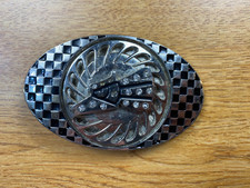 Vintage Roadrunner Spinner Belt Buckle