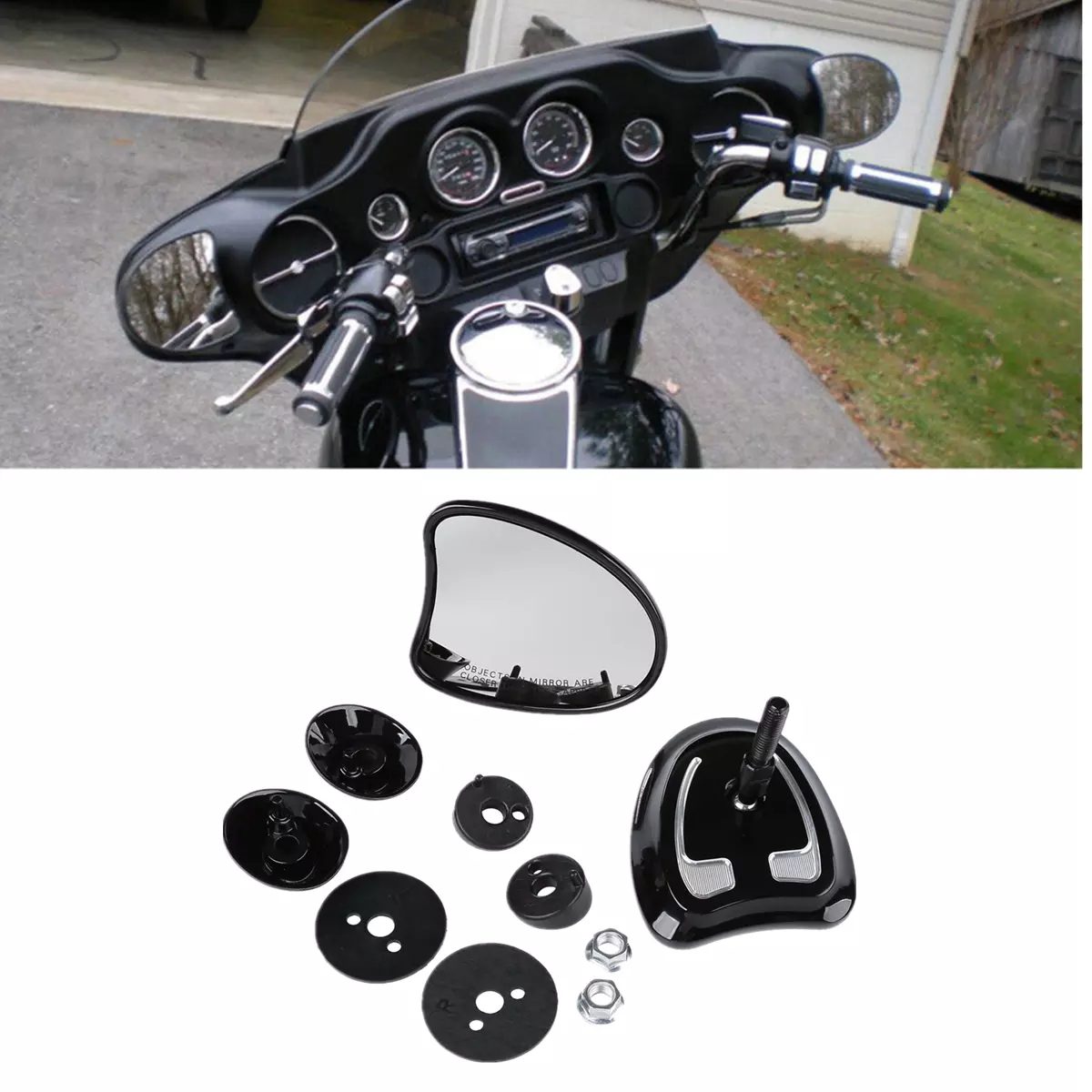 Fairing mounted mirrors deals