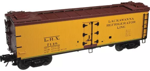 ATLAS O LACKAWANNA 40 FT RE-BUILT WOOD REEFER 3001530-3 ROAD # 7051 (3-RAIL) | eBay