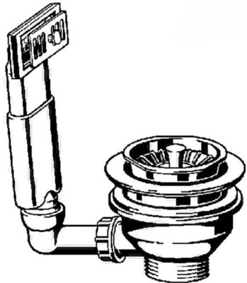 Set Scarico E Troppopieno Viega 90 Mm Sifone Sifone Lavello Cucina Scarico - Foto 11