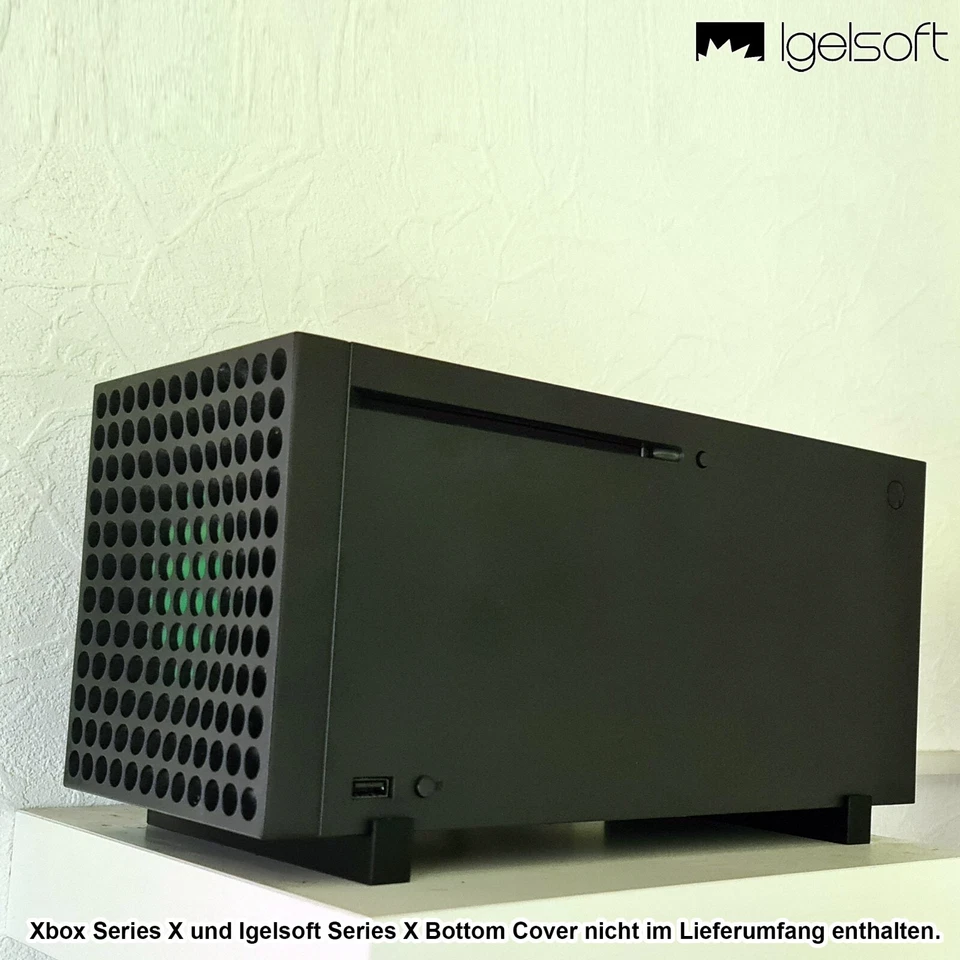 Igelsoft Series X Horizontal Stand | Halter Ständer Xbox Horizontalhalter