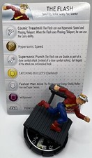 THE FLASH #056 DC HeroClix Arkham Asylum Super Rare Jay Garrick Figure W/Card