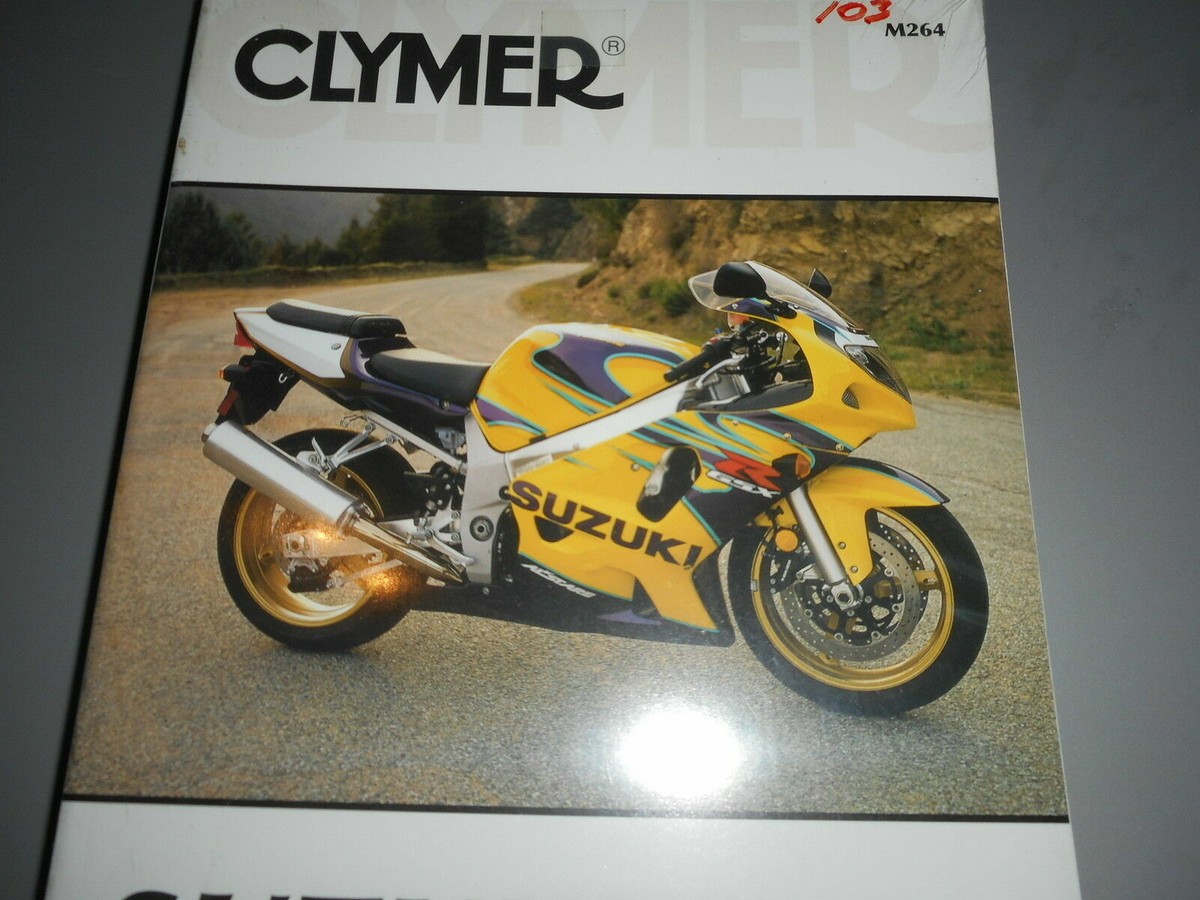 Suzuki 01-08 GSX-R600 GSX-R 600 Clymer Maintenance Service Repair