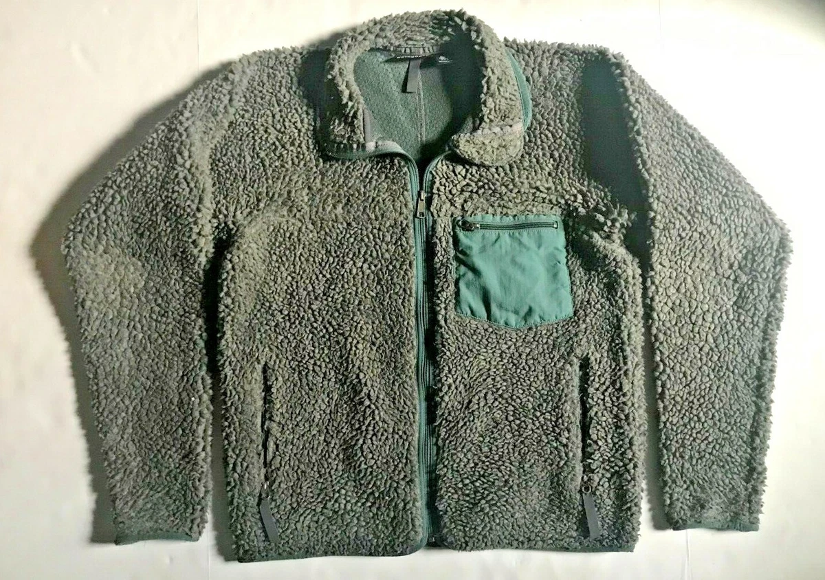Vintage PATAGONIA Retro X Deep Pile Cardigan Fleece Jacket Grey