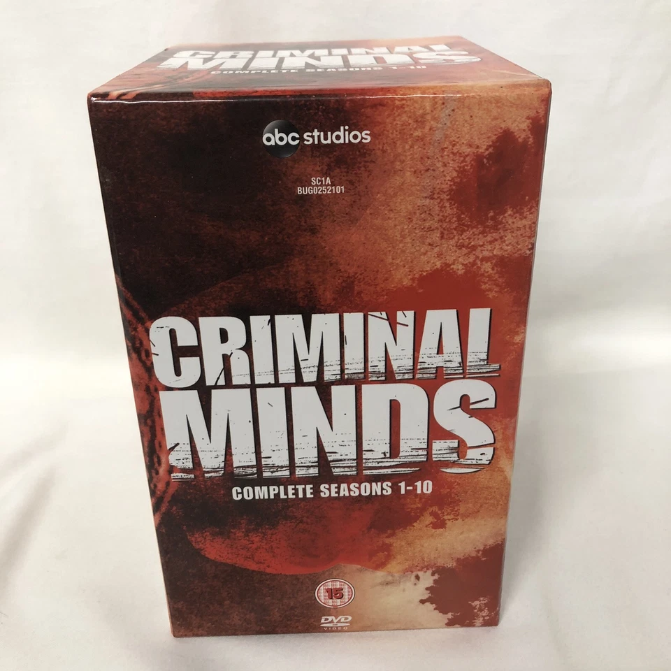 Criminal Minds Box Set Complete Seasons 1-10 Region Code 2 56 Discs 155 Hours - image 4 of 4