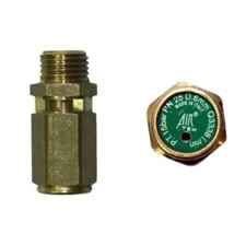 Überdruckventil 15 bar - 1-4 Zoll AG - 1. Stufe GRÜN