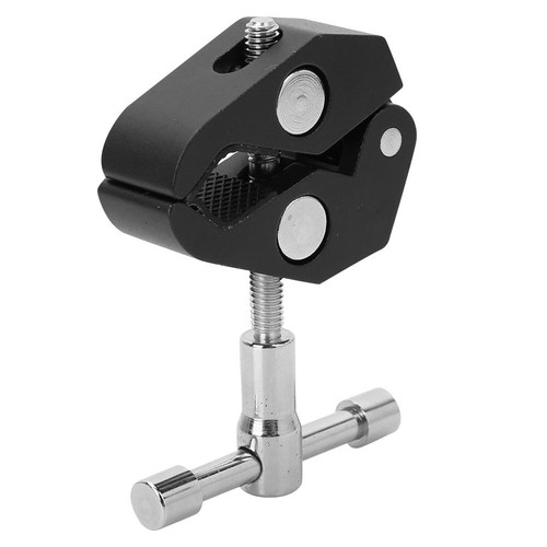 Camera Clamp Mount Ball Head Clip Arm Hot Shoe Adapter For DSLR Camera TG Fit - Picture 2 of 8