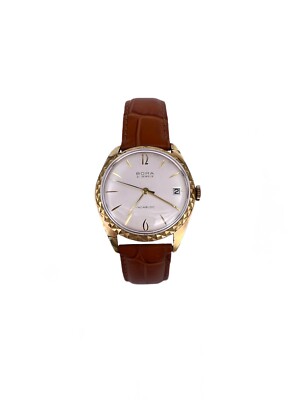 Armbanduhr Handaufzug Bima 21J Glasboden 35mm