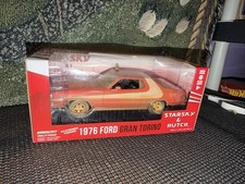 1:24 Starsky & Hutch 1976 FORD GRAN TORINO WEATHERED VERSION DieCast Car Rare