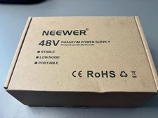 Neewer NW-100 1-Channel 48V Phantom Power Supply XLR - & Extra Power Supply