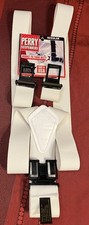 Perry Suspenders Men's 2 Inch Elastic Outback Side Clip Y Back NEW IN PACKAGING