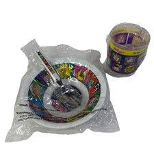 Vintage Kellogg's Bowl, Spoon & Cup Set New In Packaging From 1996