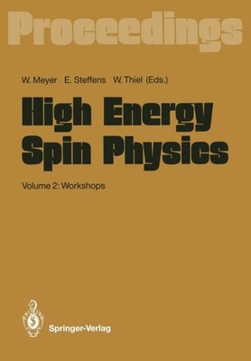 Meyer - High Energy Spin Physics - New paperback or softback - X555z