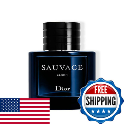 Sauvage Elixir By Christian Dior For Men 2.0 Oz Parfum Concentre Spray
