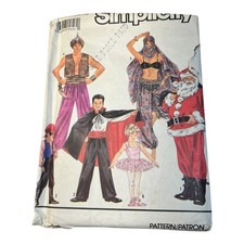Simplicity 9892 Adult  Child Costume Pattern Sizes Small  XL Uncut