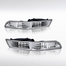 Fit 1994-1997 Acura Integra Front Bumper Lights Parking Signal Lamps Leftright