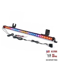 1.0 Ultra-thin Led Chase Strobe Light Bar 30 Offroad Safety Flashing Rbybr 1.0 Ultra-thin Led Chase Strobe Light Bar 30 Offroad Safety Flashing Rbybr