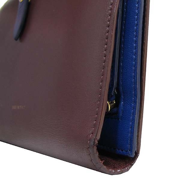 Celine Multi-Function Long Wallet in Calfskin Bur… - image 4