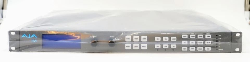 AJA FS4 4-Channel 12G-SDI/ UHD 4K Frame Synchronizer/Converter - Image 3 of 4