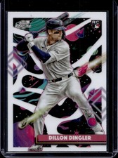 2025 Topps Cosmic Chrome Dillon Dingler RC White Hole Refractor #78 Tigers