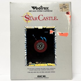 VTG Rare 1980 Star Castle Vectrex Video Game Complete in Box CIB