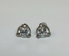 Judith Ripka Sterling 925 Silver Cubic Zircon...
