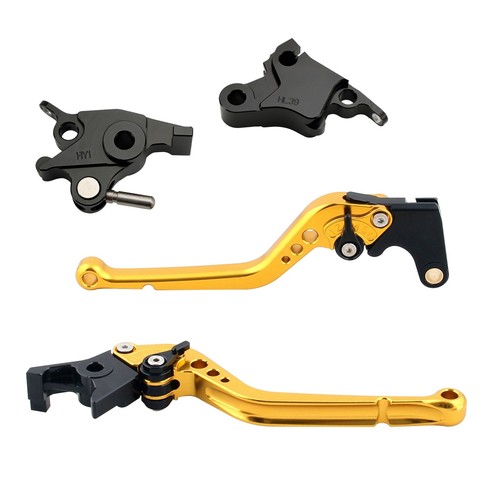 Lungo Leve Freno Frizione per CFMOTO 700CL-X Heritage 2021-2024 Gold - Picture 6 of 7