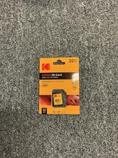 Kodak 32GB UHS-I U1 V10 SDXC SD Card Up To 90 MB/s - Open Box