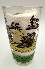 Collectible Davy Crockett Vintage Drinking Glass 1