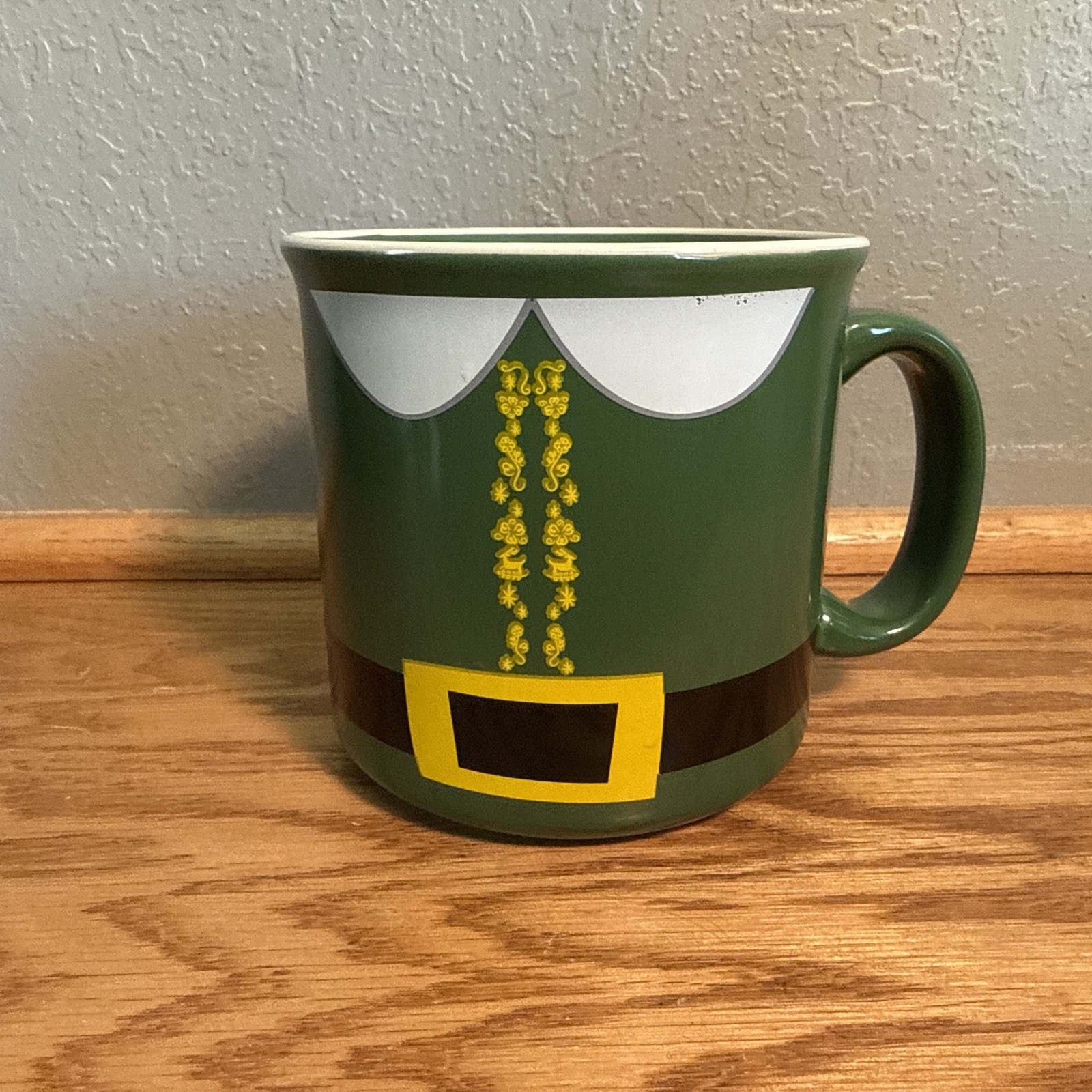 Elf Movie BUDDY THE ELF 20oz Large Green Ceramic Coffee Cup Mug