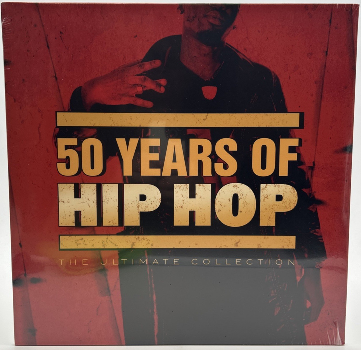 New / Sealed "50 Years Of Hip Hop - The Ultimate Collection" LP 2023 Red Vinyl