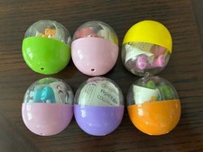 Care Bears Figurines in Capsules Unopened Lot of 6
