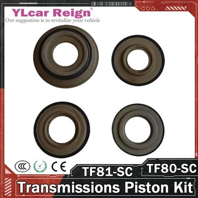 TF80SC TF80-SC TF81SC Auto Transmission Rebuild Repair Piston 4 Pcs Kit For Ford