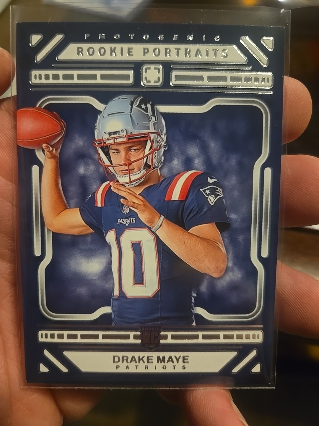 2024 Panini Photogenic - Drake Maye Portraits RC- New England Patriots #194
