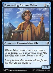 Forecasting Fortune Teller #51 Avatar: The Last Airbender MTG Common