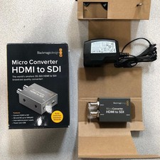 Blackmagic Design CONVCMIC/HS/WPSU Micro Converter HDMI to SDI with Power Supply