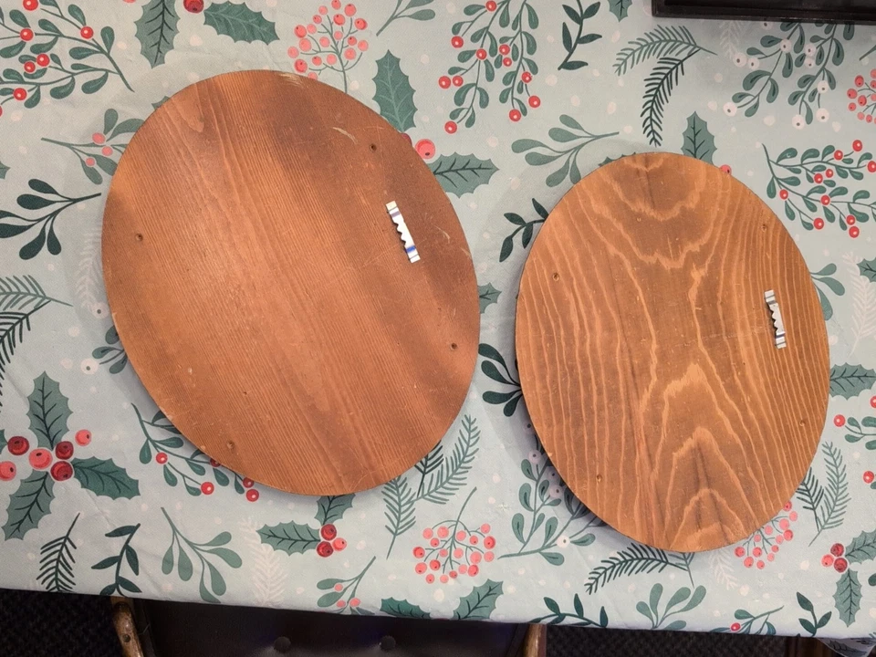 Juego de 2 cuadros de pájaro faisán vintage placa de madera cazador arte colgante de pared metal brillante Foto 4 de 4