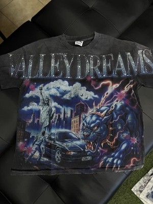 Size Medium - Vale Forever  Summer Stone Bling Tee Authentic Valley Dreams New