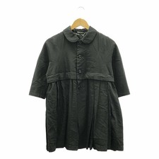 COMME des GARCONS COMME des GARCONS 2016SS Shrink Tack Round Collar Jacket XS Bl