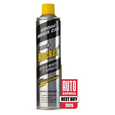 Rocket TT Super Schmiermittel Sprühkappe & Strohhalm 600 ml Anti Quietschen Rost Korrosion