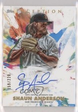 2020 Topps Inception Rookies & Emerging Stars 159/220 Shaun Anderson Auto 0b0