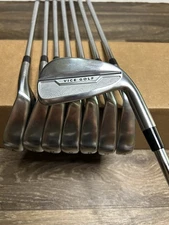 VICE GOLF VG102 Irons - 5-AW-SW-PW KBS TOUR Regular Shaft Excellent Condition!