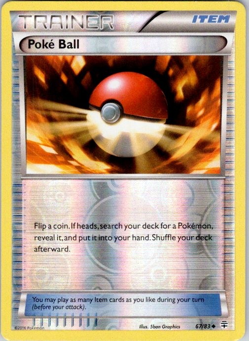 Poke Ball Reverse Uncommon Generations 67/83 MP